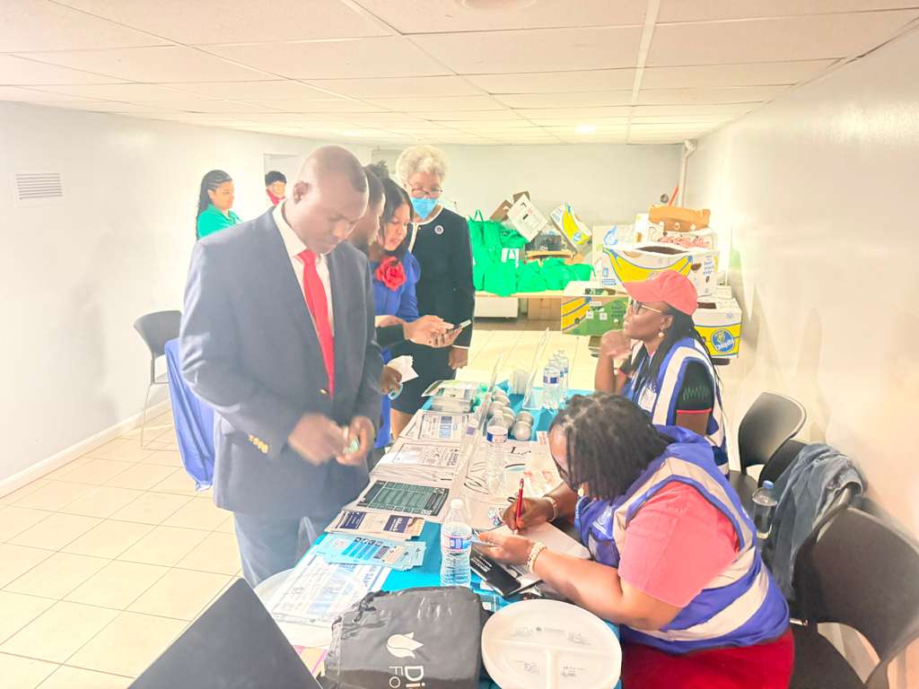 Health screenings at the Community Wellness Event