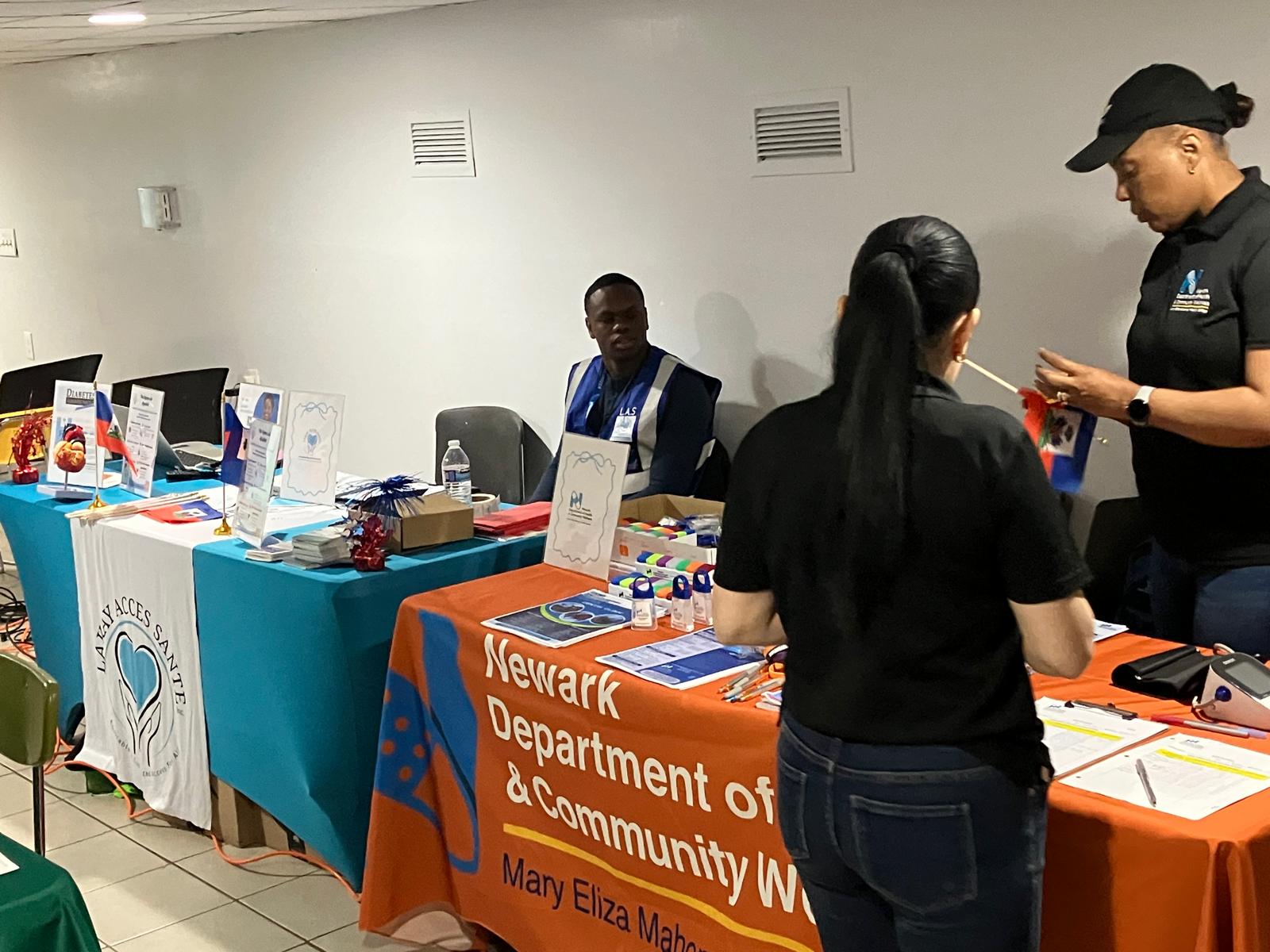 LAS and Newark Department of Health tables