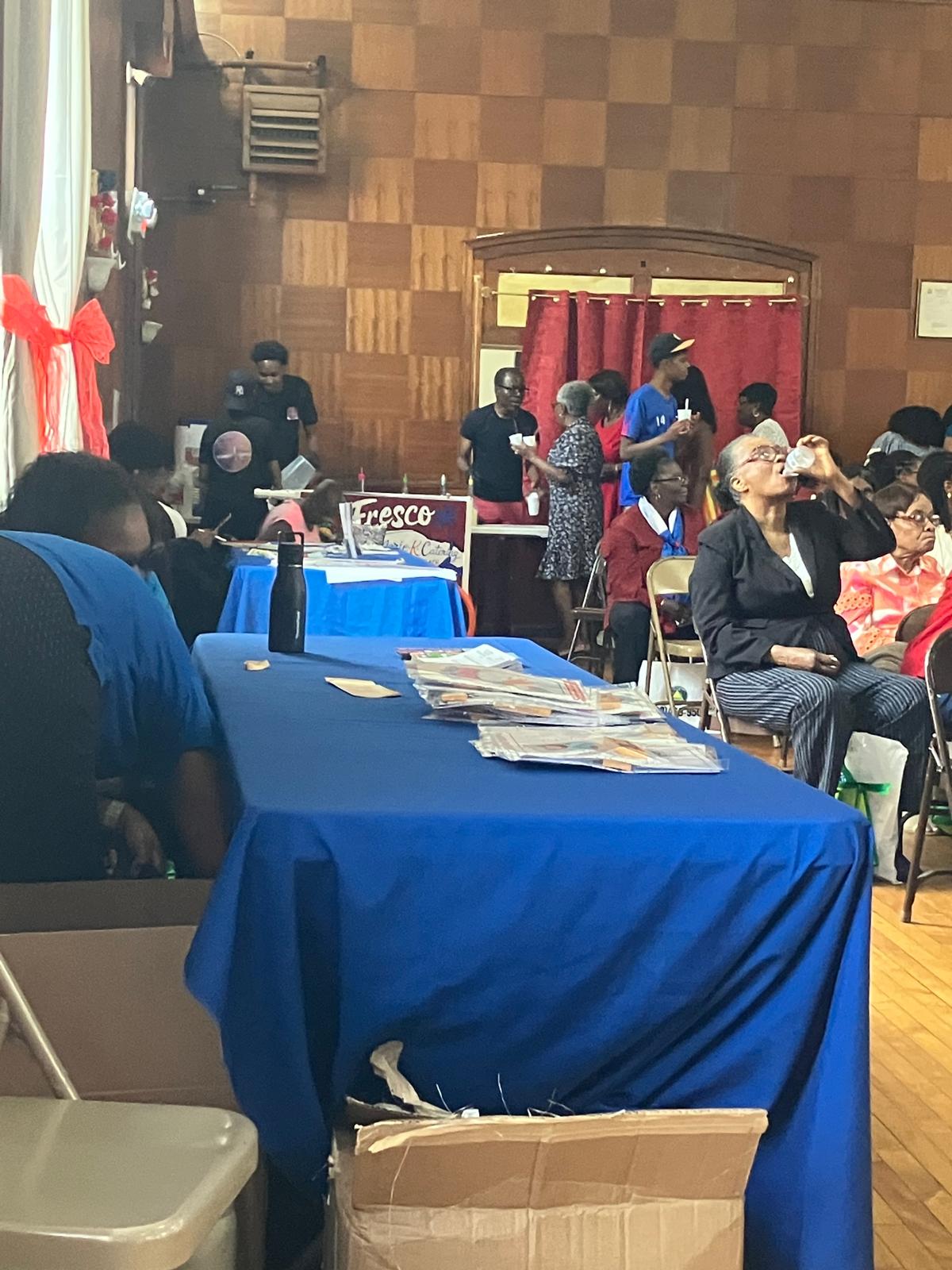 Families and attendees at Rhythms of Haiti, Newark NJ, May 2026