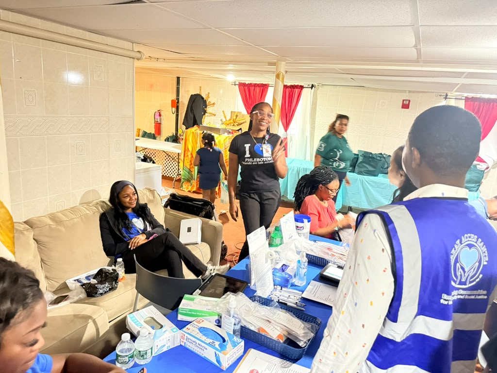 Health screenings at the Sickle Cell Awareness Event