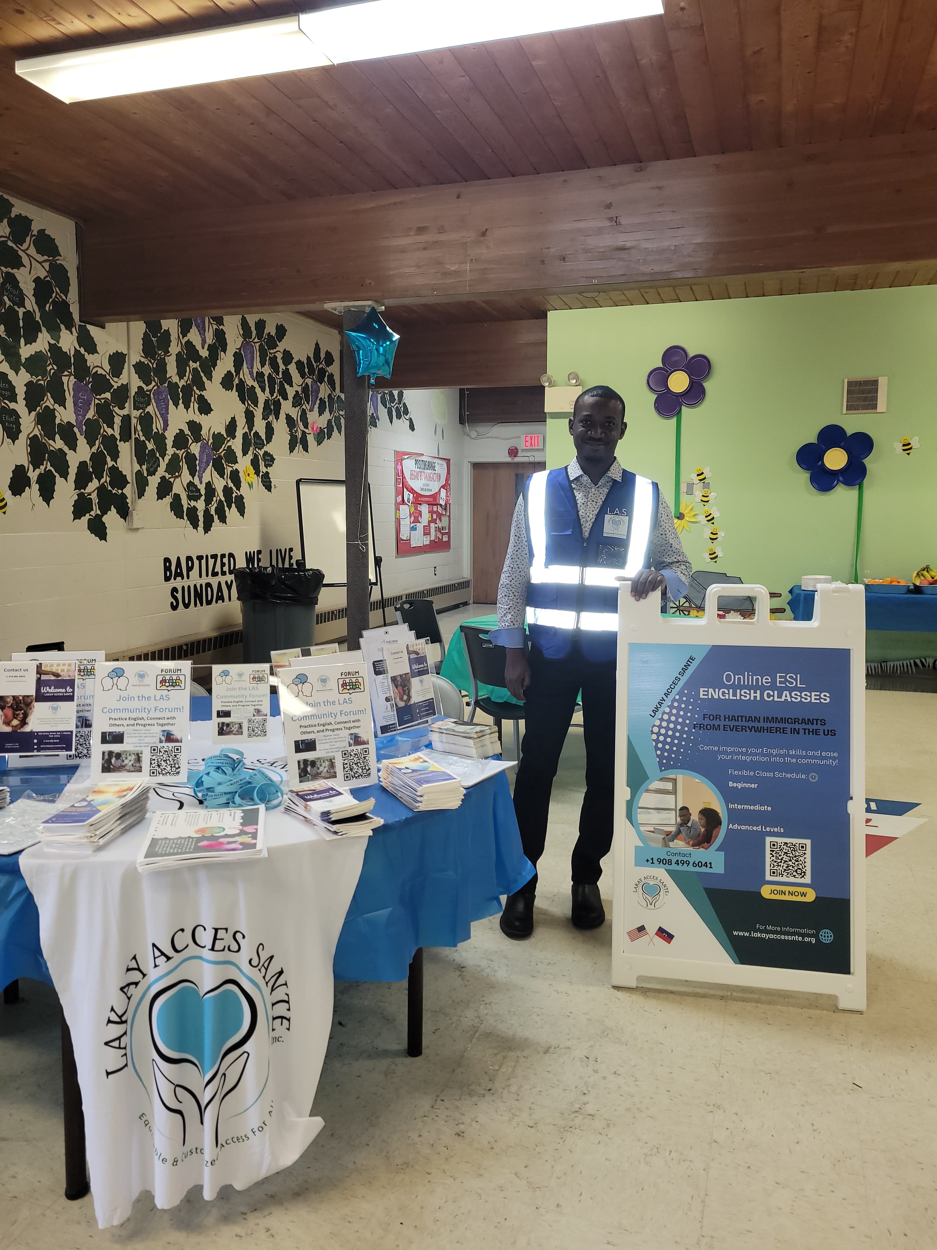 Resource materials display