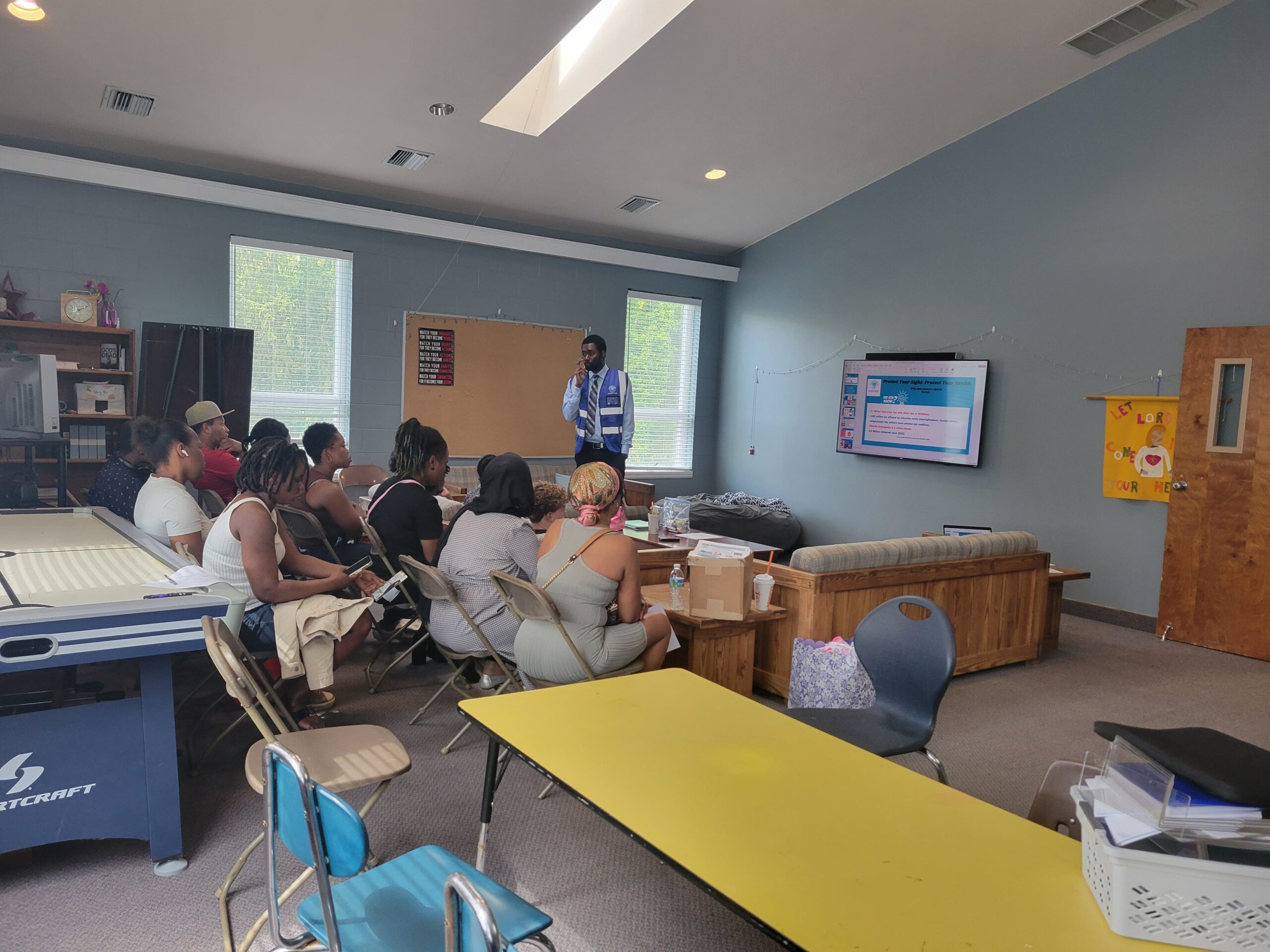 Eye Health Workshop participants