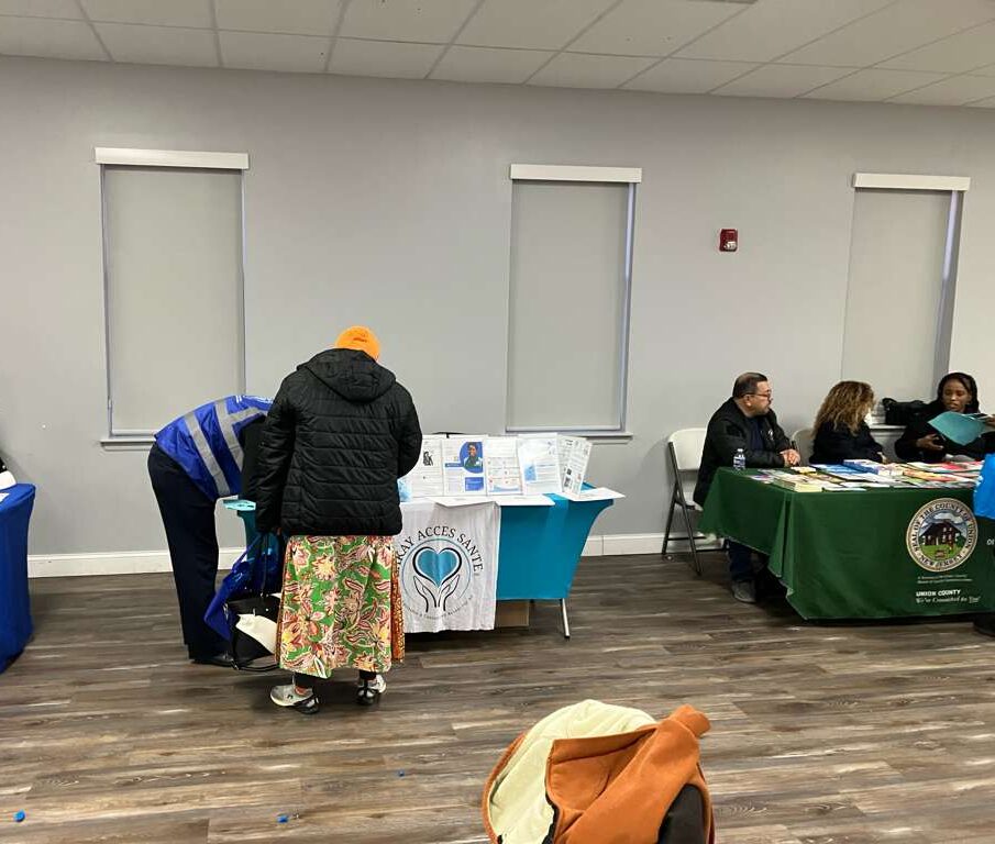 LAS team at Winter Wellness Event